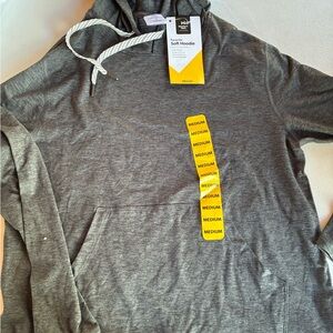 Women’s size Medium Gray lightweight Hoodie (NWT)